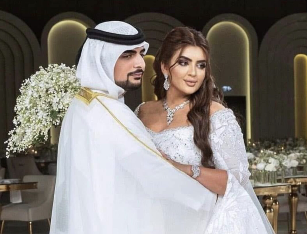 Sheikha Mahra with her husband Sheikh Mansour bin Zayed Al Nahyan