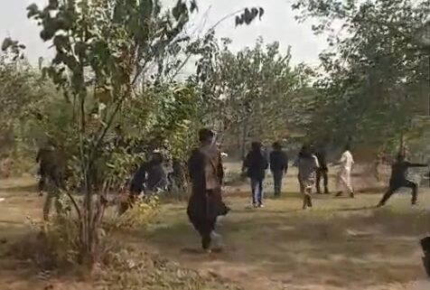Kashmiri students injured during a violent attack by Islami Jamiat Talaba activists at International Islamic University, Islamabad. Kashmiri students injured during a violent attack by Islami Jamiat Talaba activists at International Islamic University, Islamabad.