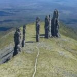 روس میں میں موجود حیران کن چٹانی ستون