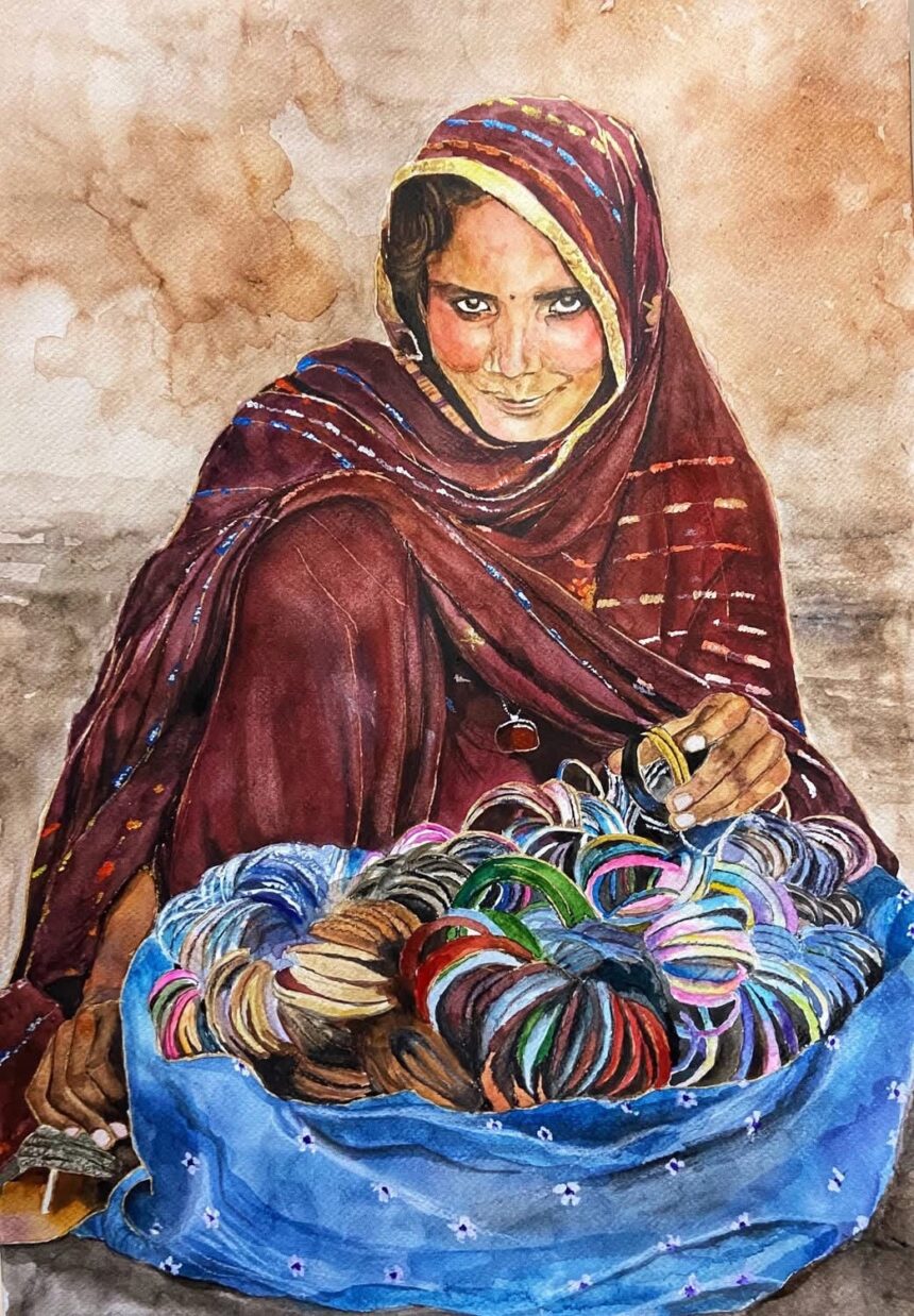 چوڑیاں بیچنے والی سے محبت