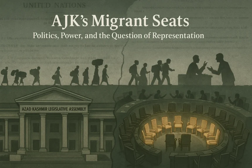 مہاجرین کی 12 نشستیں: آزاد کشمیر کی سیاست، اقوام متحدہ کی قراردادیں اور آئینی تنازعہ