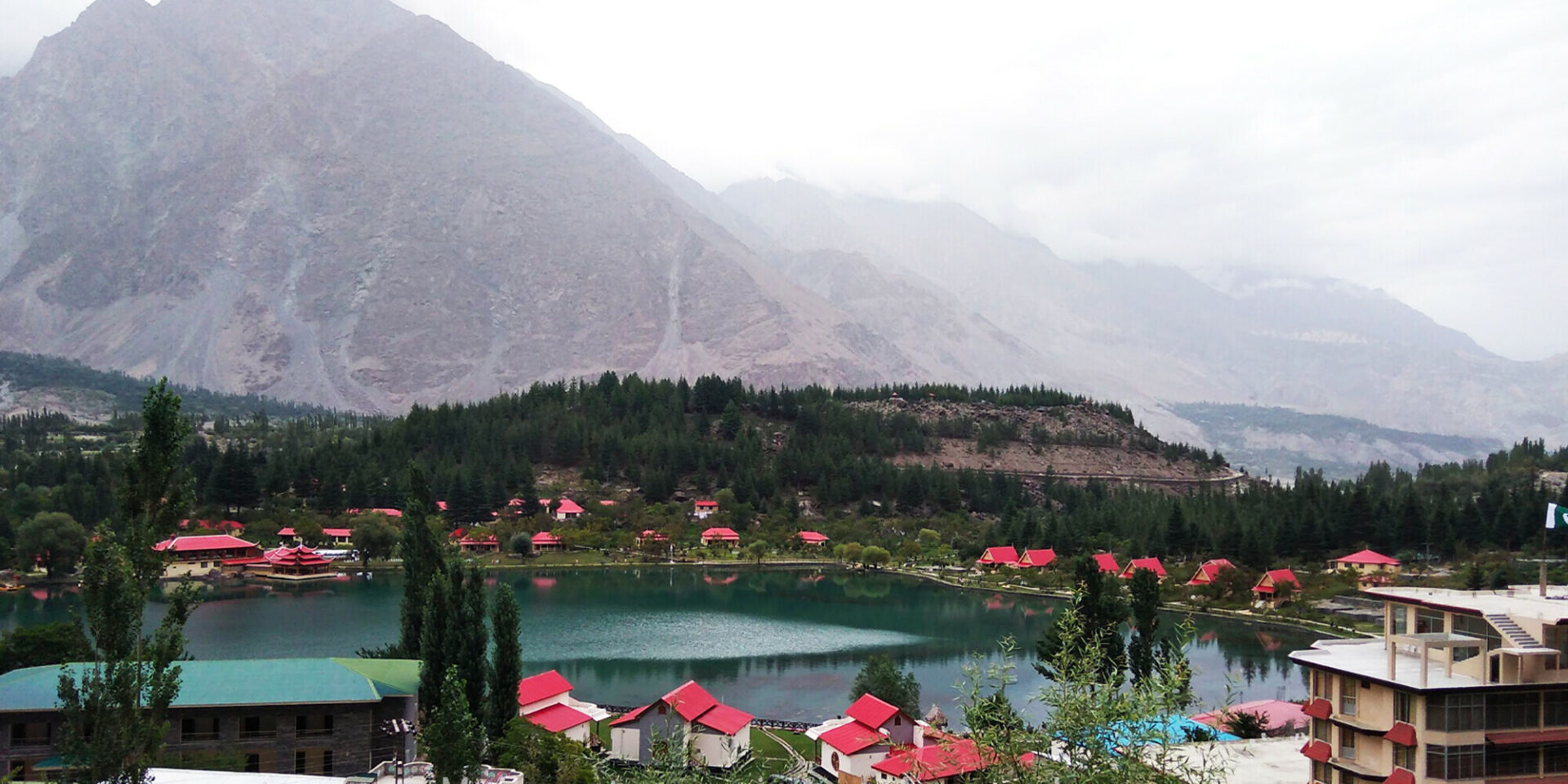 Charming view of Shanrila Resort Gilgit Baltistan