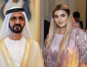 Sheikha Mahra with her father, Sheikh Mohammed bin Rashid Al Maktoum