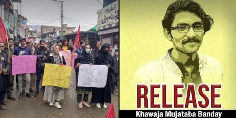 Protests Escalate in Azad Kashmir Demanding Release of Student Leader