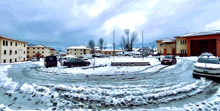 Rawalakot Weather Takes a Turn: Long-Awaited Snowfall Brings Joy After Drought