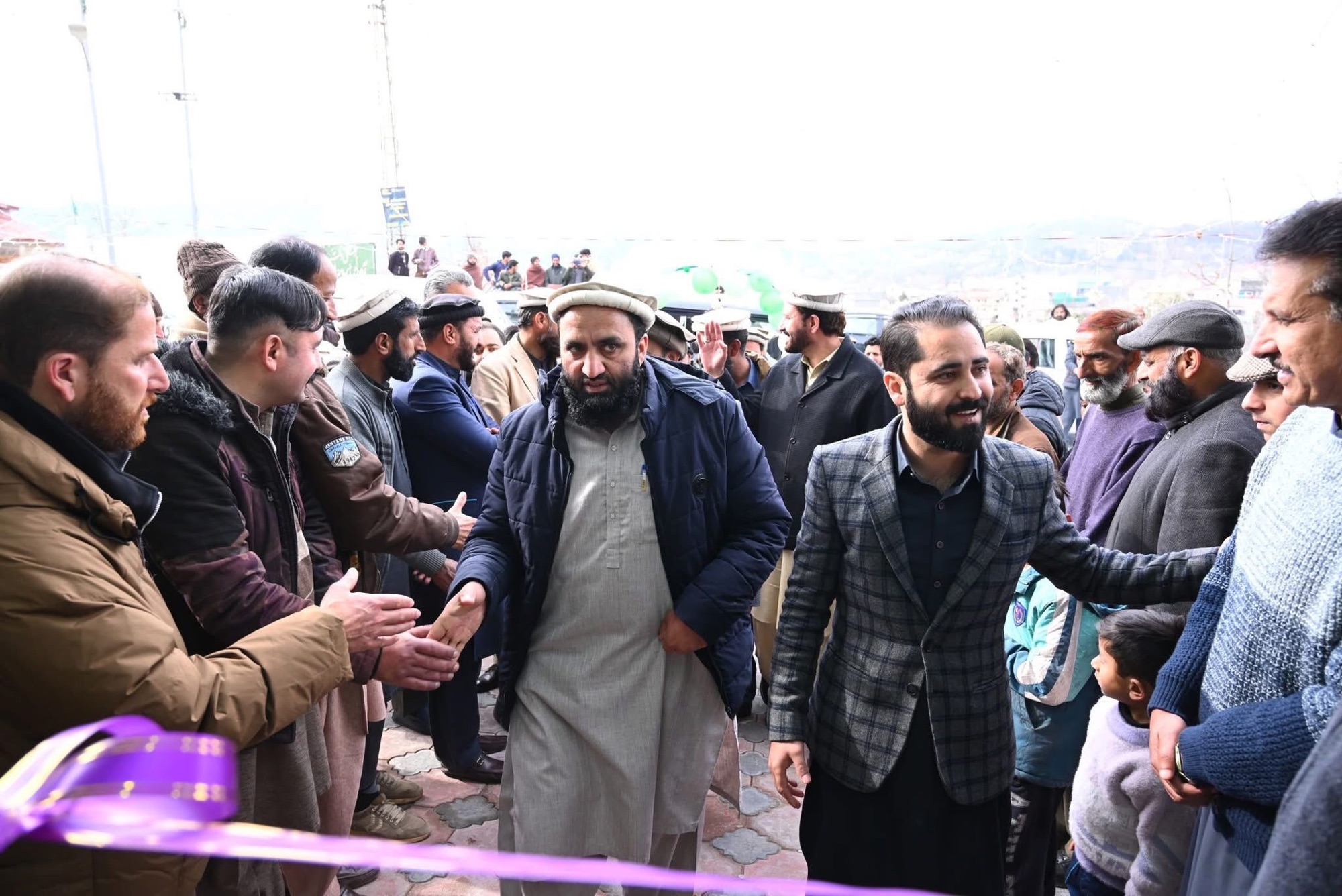 Sardar Umar Nazir Kashmiri Inaugurates Mohsin Mega Mart in Rawalakot