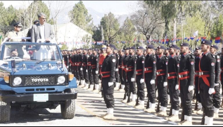 Azad Kashmir Police Holds Passing Out Parade for 60th Recruit Course; PM Announces Rs. 1 Billion Package