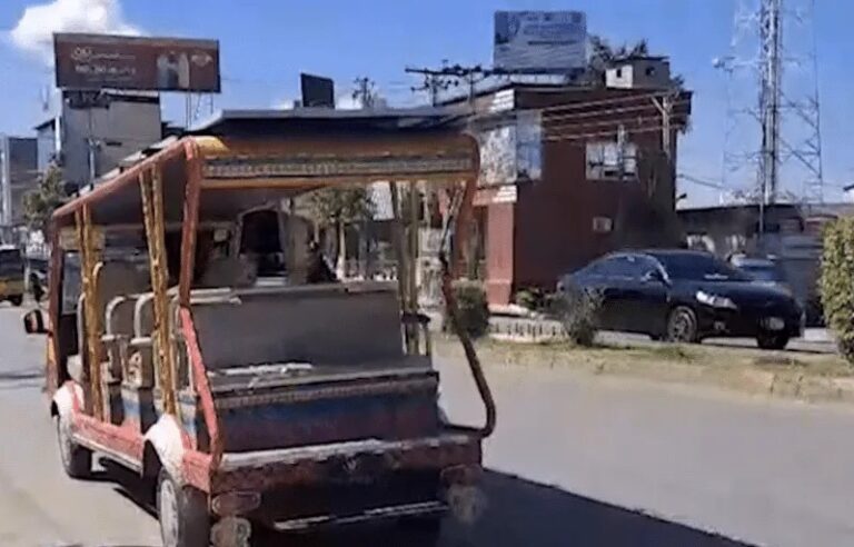 Azad Kashmir Launches First Electric Cart ServiceKashmir