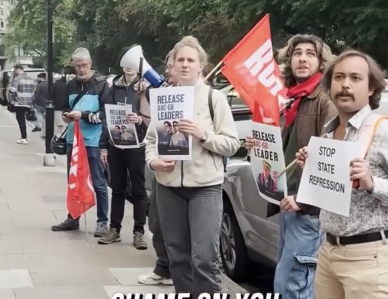 Protest Erupts Outside Pakistani Embassy in London Over Arrest of Political Activists in Gilgit-Baltistan
