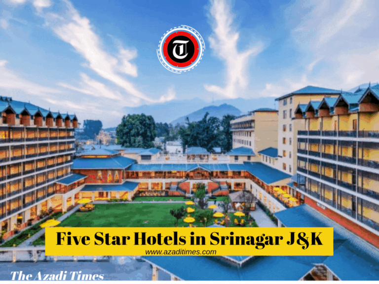 5★ Hotels in Srinagar: Luxury, Legacy & Lake Views – Top Luxury Stays in Srinagar