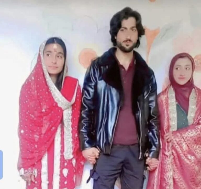Pakistani Man Marries Two Women Simultaneously in Unusual Ceremony in Chitral