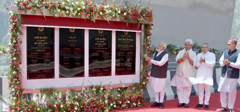 Modi in Kashmir: Inaugurates $5bn Railway Project Amid Calls for UN Resolution Implementation