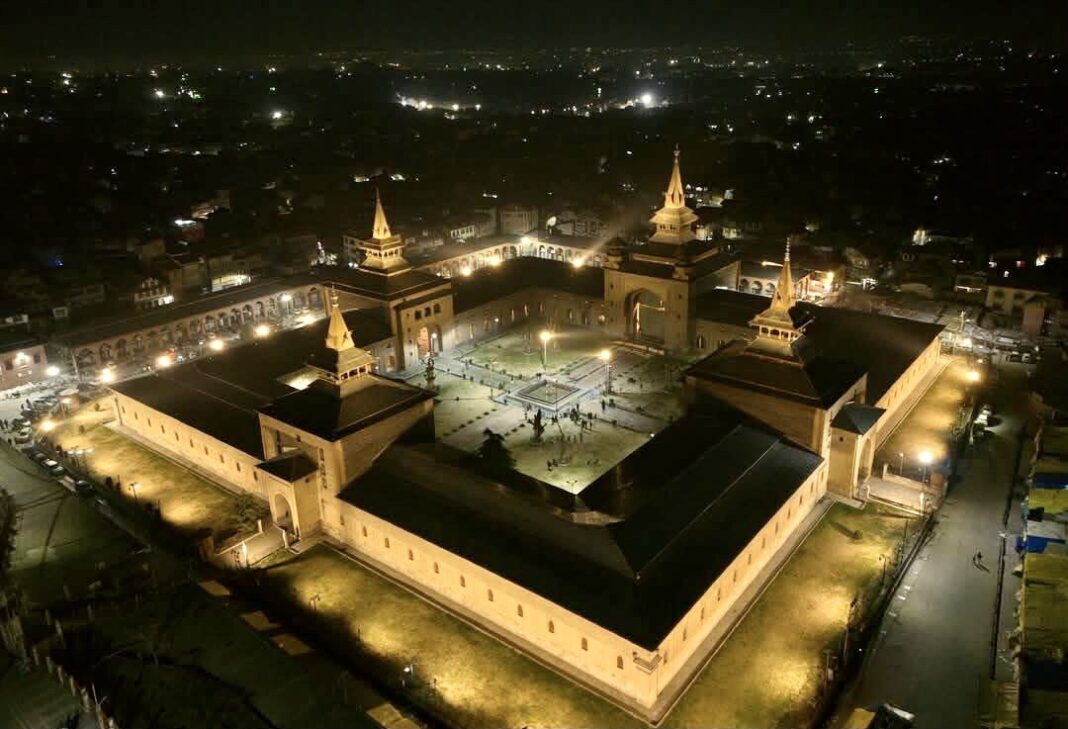 Jamia Masjid Srinagar, a historic 14th-century mosque and symbol of Islamic heritage in Kashmir, remains closed for Eid-ul-Adha prayers due to Indian authorities-imposed restrictions.