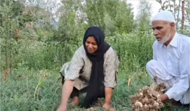 Garlic Girl of Kashmir: How a Young Woman Turned Garlic Farming into a Profitable Business Idea