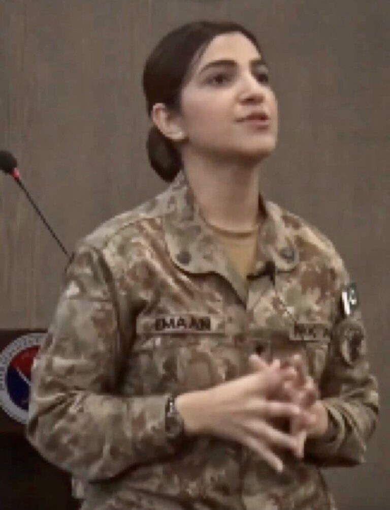 Captain Iman Durrani’s Passionate Speech Ignites Mixed Reactions Across Pakistan
