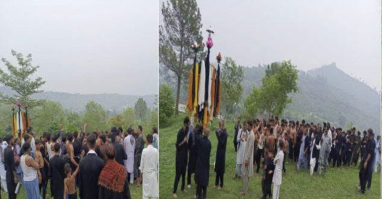 Thousands Participate in 9th Muharram Procession in Kotli, Kashmir