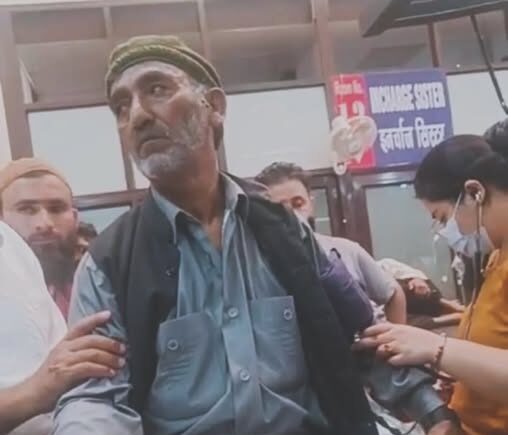 Kashmir Tensions Rise: Father of Jailed AAP MLA Mehraj Malik Hospitalized in Jammu as Protests Intensify