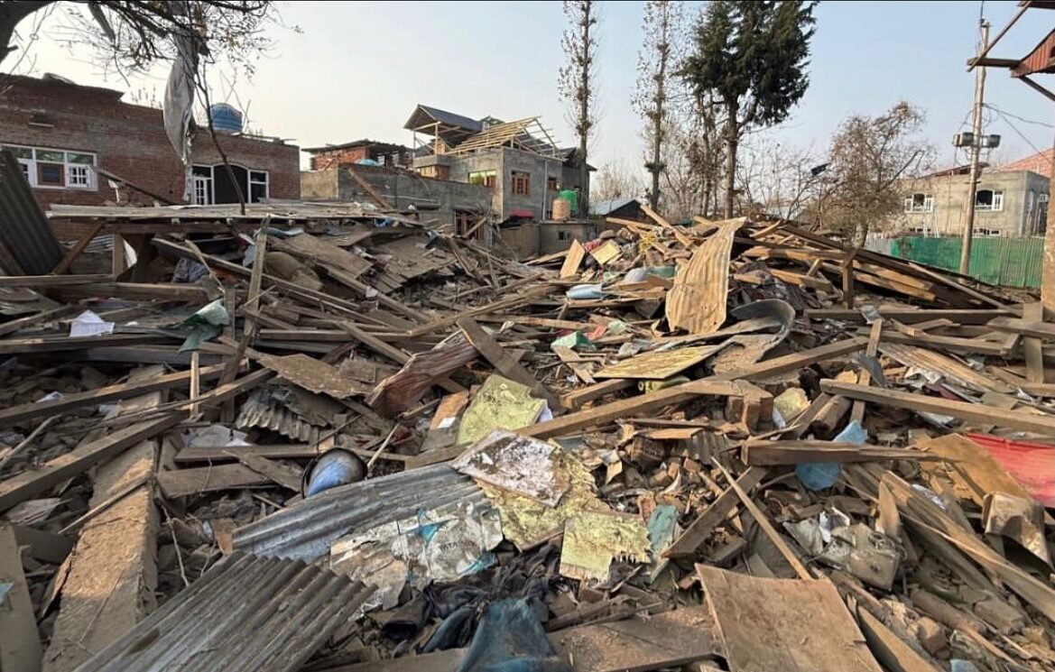 Preliminary estimates by residents point to property losses running into crores of rupees.