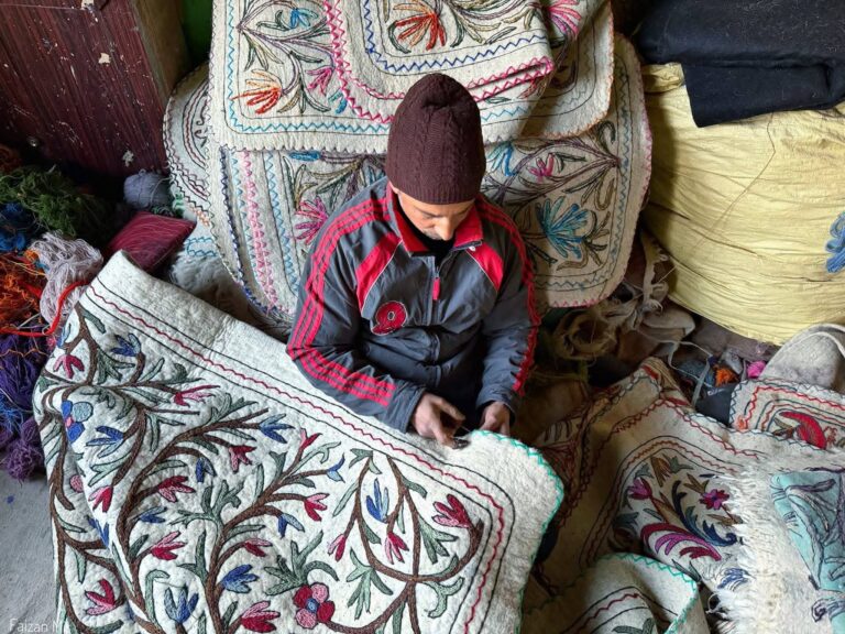 Keeping Kashmiri Heritage Alive: Muhammad Irfan’s Namda Craft