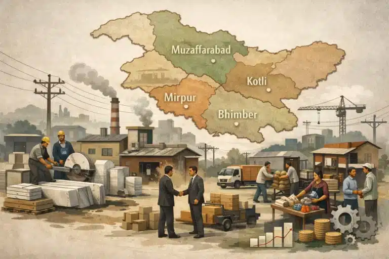 Industry, Economy and Structural Contradictions in Pakistan‑Administered Azad Jammu & Kashmir (AJK)