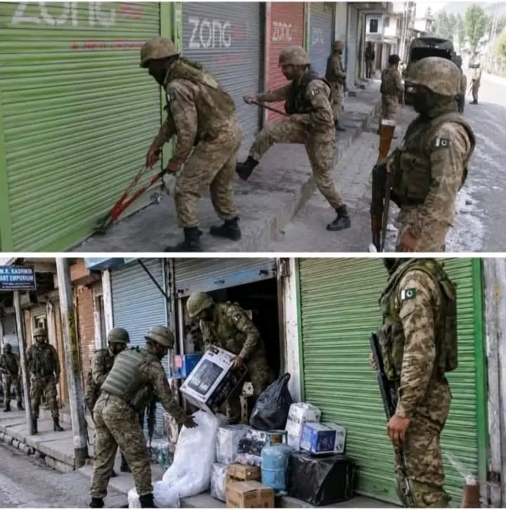 JKJAAC Accuses Security Forces of Looting Shops and Violating Civilian Rights in Pakistan-administered Kashmir
