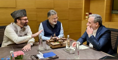 Kashmiri Religious Delegation Meets Iranian President, Foreign Minister in New Delhi
