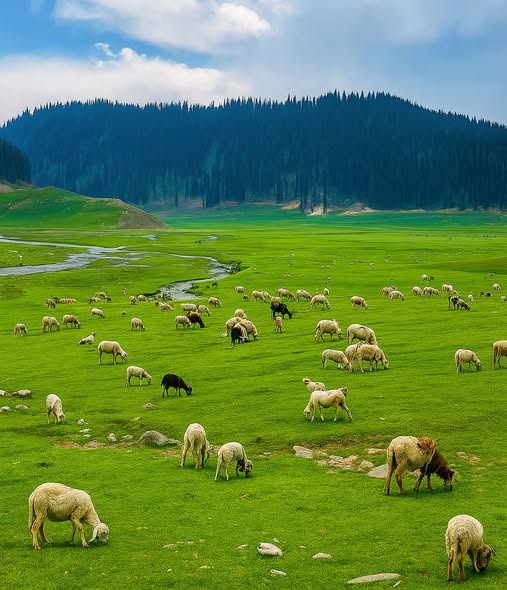 Bangus Valley sits at an altitude of approximately 10,000 feet above sea level, nestled within the Handwara sub-district of Kupwara in Indian-administered Kashmir.